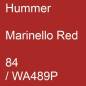 Preview: Hummer, Marinello Red, 84 / WA489P.